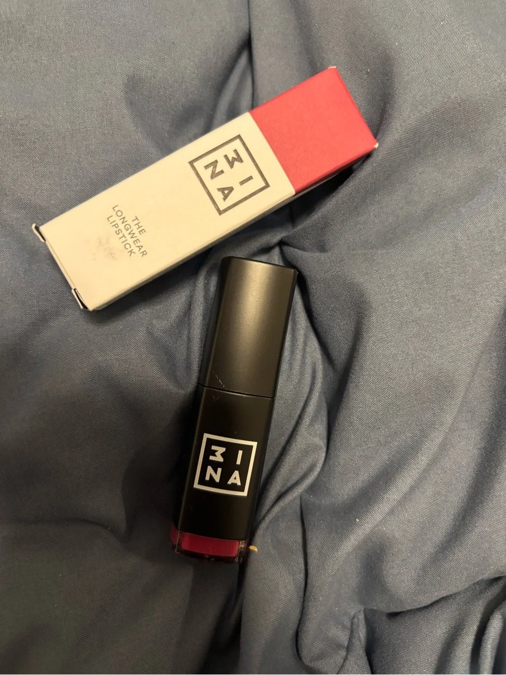 Ina Longwear Lipstick in Red-Coral Cap